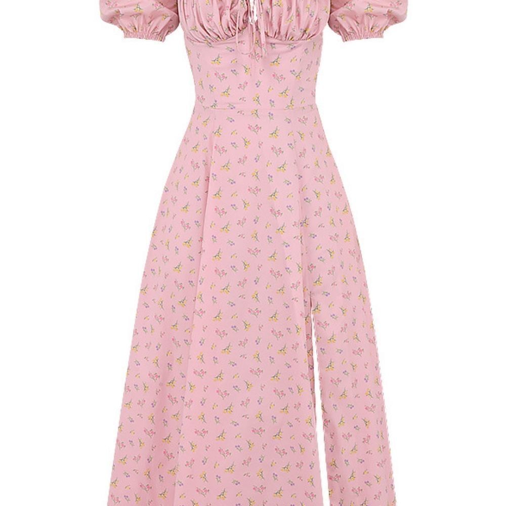 House of CB Pink Floral Midi Dress - Picture 12 of 16